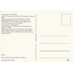 Princess Madeleines Dopdag 31.aug.1982.