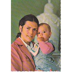 Drottning Silvia og Prinsessin Victoria.