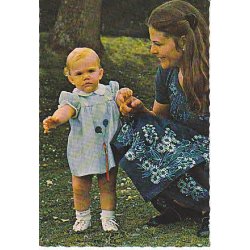 Drottning Silvia og Prinsessin Victoria.
