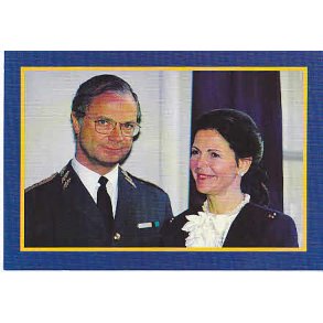 Konung Carl Gustaf och Drottning Silvia.