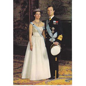 Konung Carl Gustaf och Drottning Silvia.