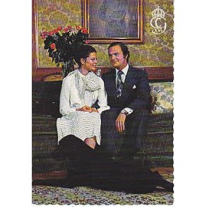 Konung Carl Gustaf och Silvia Sommerlath.