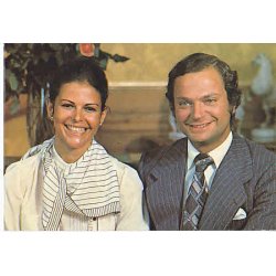 Konung Carl Gustaf och Silvia Sommerlath.