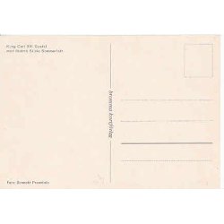 Konung Carl Gustaf och Silvia Sommerlath.