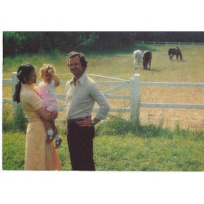 Svenska Kungliga Familien på Soliden.