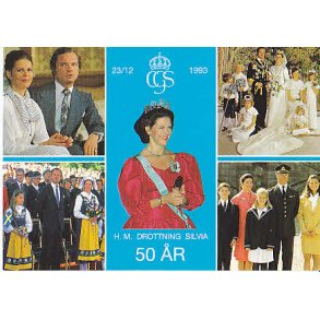 Drottning Silvia 50 År.