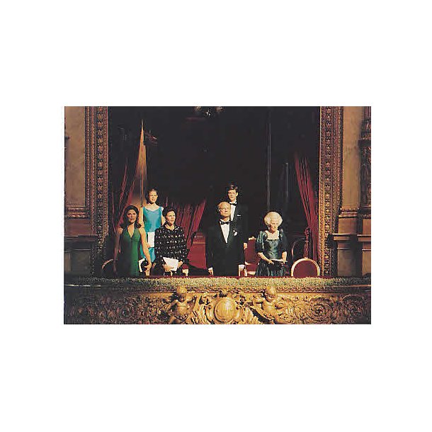 Svenska Kungliga Familien i Operaen.