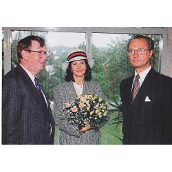 Konung Carl XVI Gustaf och Drottning Silvia.