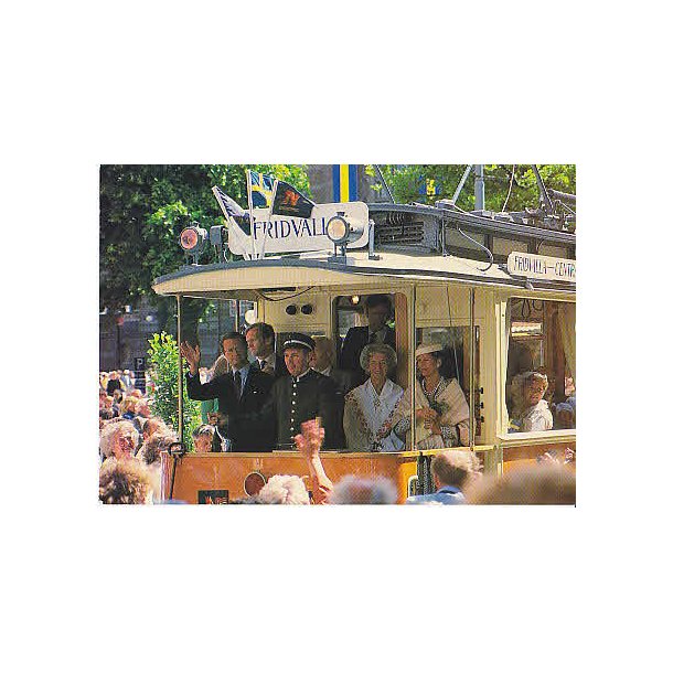 Konung Carl XVI Gustaf och Drottning Silvia.