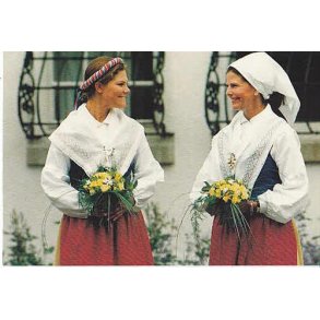 Drottning Silvia og Prinsessin Victoria.
