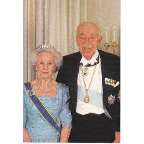 Prins Bertil och Prinsessan Lilian.