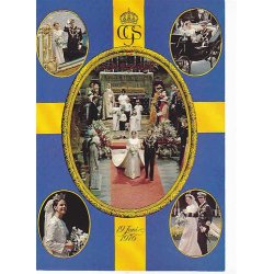 Konung Carl XVI Gustaf och Drottning Silvia.