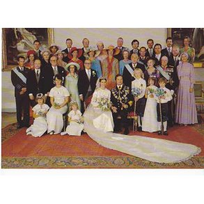 Konung Carl XVI Gustaf och Drottning Silvia.