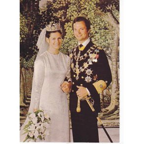Konung Carl XVI Gustaf och Drottning Silvia.