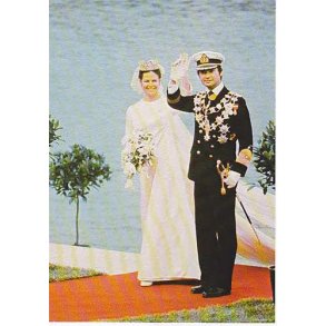 Konung Carl XVI Gustaf och Drottning Silvia.