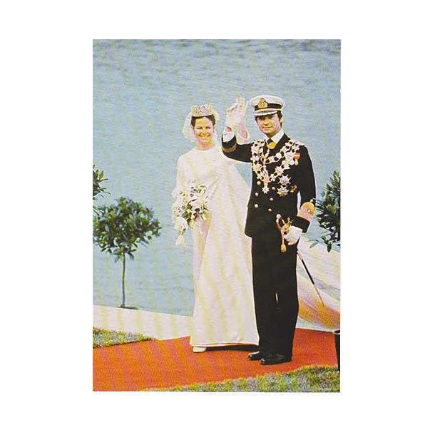 Konung Carl XVI Gustaf och Drottning Silvia.