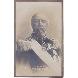 Oscar II - Sveriges Konung.