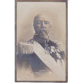 Oscar II - Sveriges Konung.