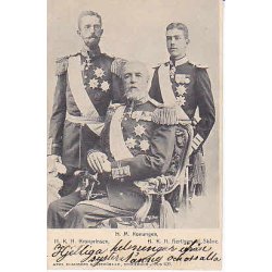 H.M.Konungen - Kronprinsen - Hertigen af Sk&aring;ne.