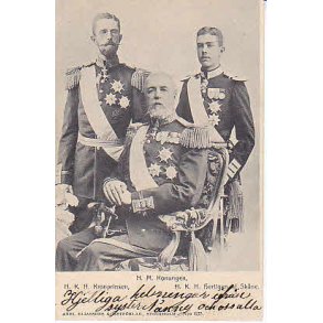 H.M.Konungen - Kronprinsen - Hertigen af Skåne.