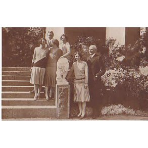 Prinsessan Astrid med G&aelig;ster.