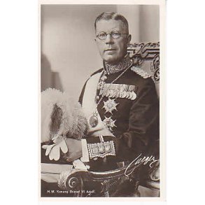 Konung Gustaf VI Adolf.
