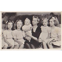 Prinsessan Sibylla med sina Barn.