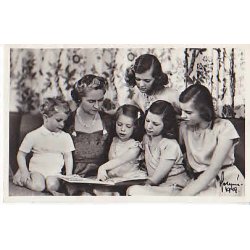 Prinsessan Sibylla med sina Barn.