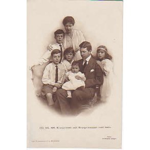 Prinseparet med deres Barn.