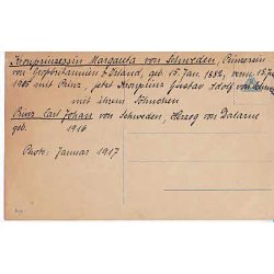 Kronprinsessan med Prins Carl Johan.