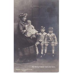 Kronprinsessan med sina Barn