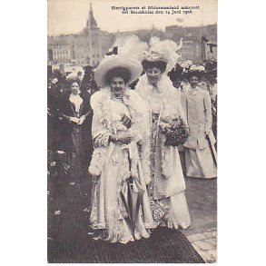 Hertigparets af S&oslash;ndermanland ankomst.