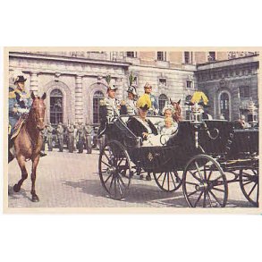 Konung Gustaf - Prinsessan Sybilla - Lill-Prinsen.