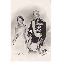 Konung Gustaf V - 90 &Aring;r.