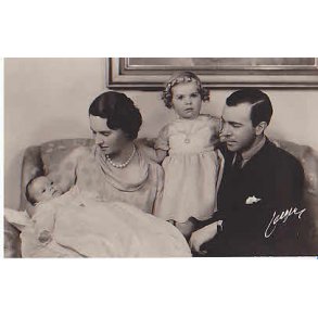 Prinseparet med sina Barn.