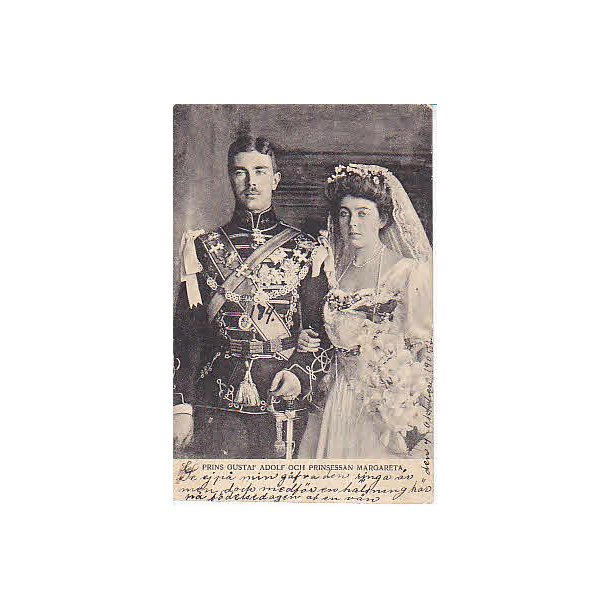 Prins Gustaf Adolf och Prinsessan Margareta.