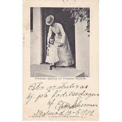 Prinsessan Ingeborg. med prinsessan Margretha.