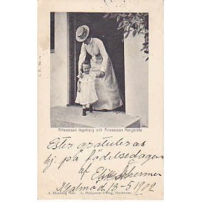 Prinsessan Ingeborg. med prinsessan Margretha.