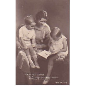Reine Astrid - Josephine-Charlotta - Boudouin.
