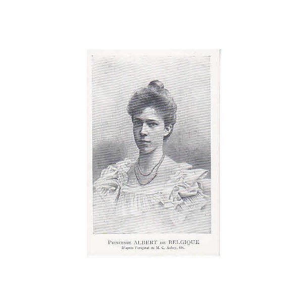 Princesse Albert de Belgique.
