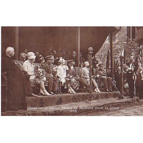 La Famille Royale De Belgique Pour Le Congo.