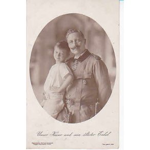 Unser Kaiser und sein ltester enkel.