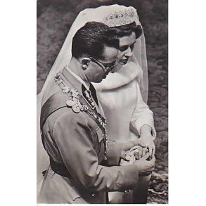 Le Roi Baudoin et la Reine Fabiola.