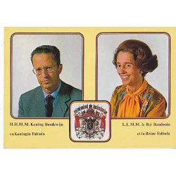 Le Roi Baudoin et la Reine Fabiola.