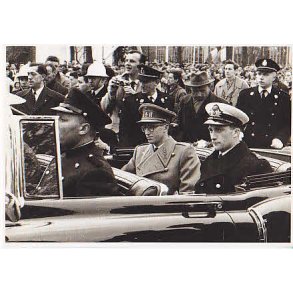 Le Roi Baudoin en Prins Albert.