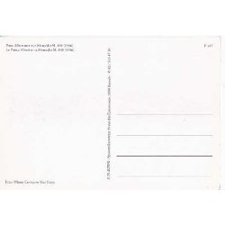 Prins Albert met Zijn Mercedes SL 190. 1956