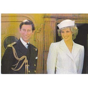 The Prince and Princess af Wales.