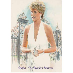 Diana Princess af Wales.