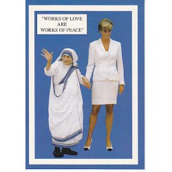 Lady Di Princess af Wales - Mutter Teresa.