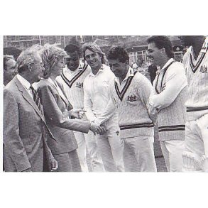 Princess af Wales - Patron of Cricket Club.
